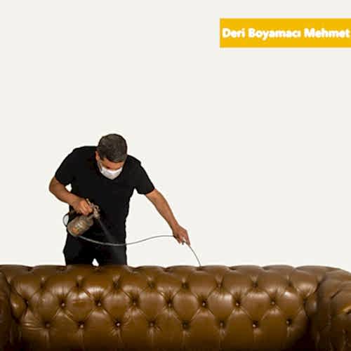 Deri Koltuk Boyama
