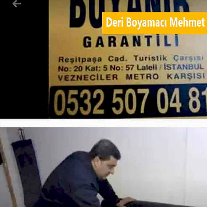 Deri Koltuk Boyama