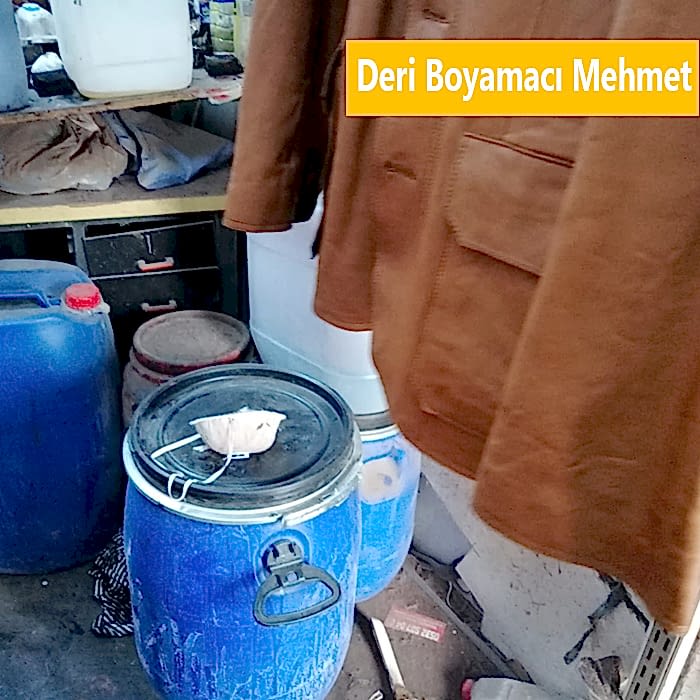 Deri Manto Boyama