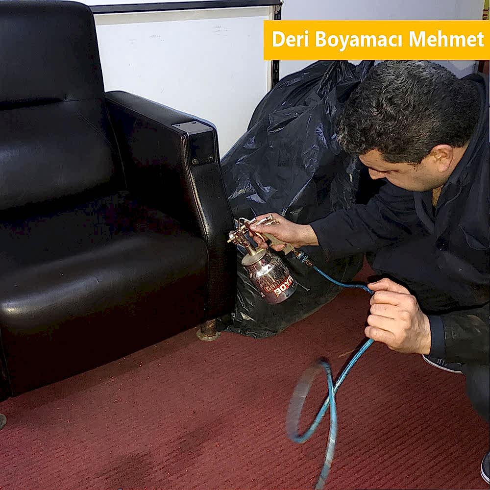 Deri Etek Boyama
