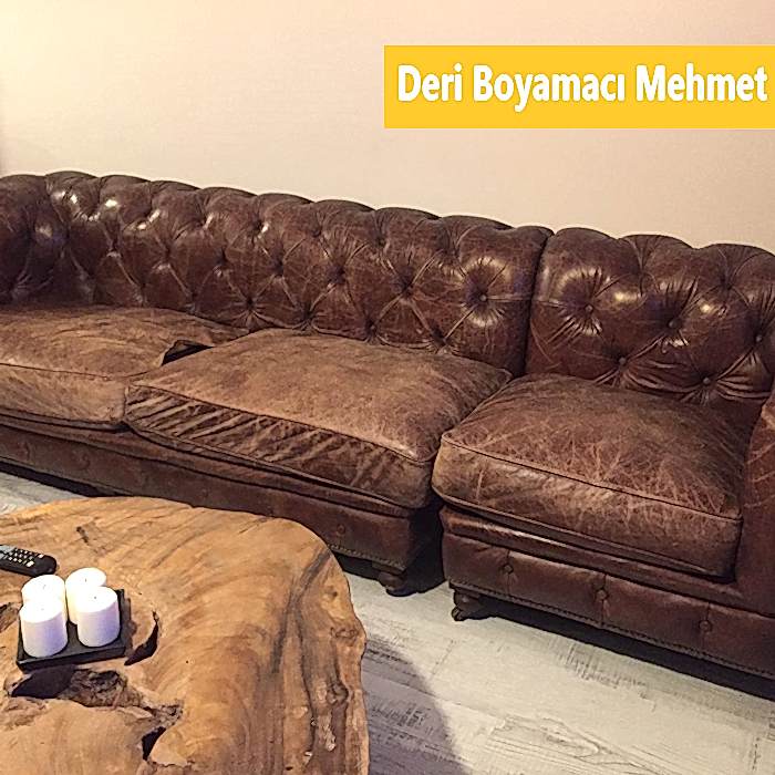 Deri Koltuk Boyama
