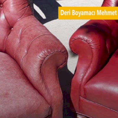 Deri Koltuk Boyama