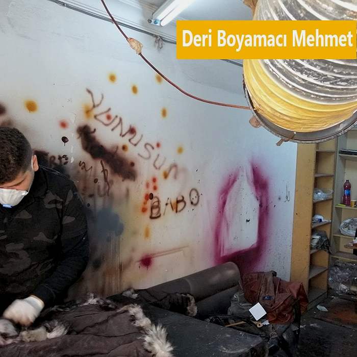 Deri Manto Boyama