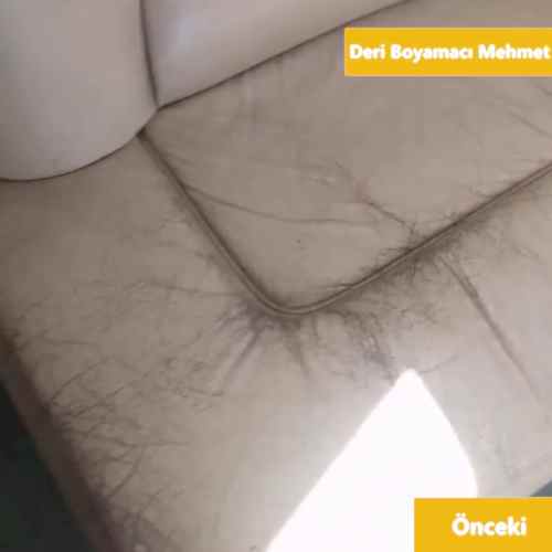 Deri Koltuk Boyama