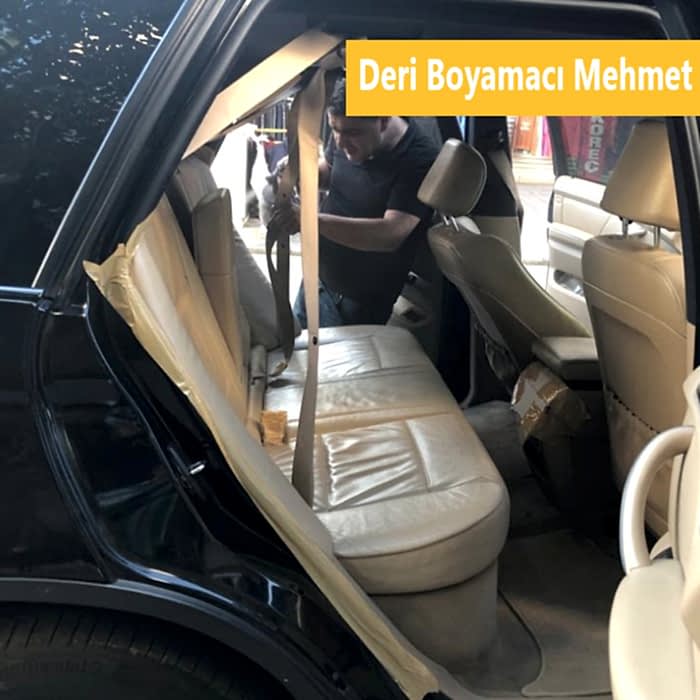 Oto Deri Koltuk Boyama